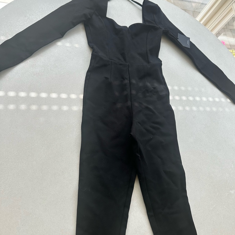 SUPERDOWN x Draya Michelle BLACK JUMPSUIT NWT